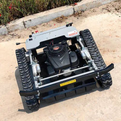 Robot tosaerba telecomandato a giro zero con guida semovente diretta all'ingrosso personalizzata per il taglio dell'erba