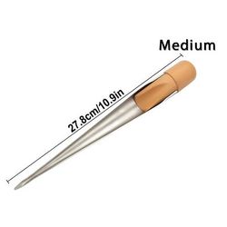 TEMU 1pc, Boat Rope Splicing Tool - Marine Splicing Fid, Durable Stainless Steel Fid, For Splicing Rope Kit, Easy Braiding And Threadin, With Handles Rope , 3 Sizes