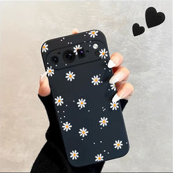 TEMU Case Featuring Small , For Pixel Models 9, 9pro, Xl, 8, 8a, 8pro, 7, 7a, 7pro, 6, 6a, 6pro, 5, And 5a. It Offers Black Frosted Shock-proof And Fall-proof Protection.