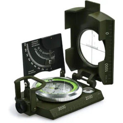 Proster Waterproof Hiking Compass with Clinometer & Carry Bag for Camping Mountaineering Outdoor Survival (128 chars)