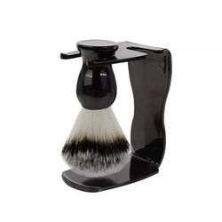 TEMU 3 In 1 Men's Shaving Brush Holder Set Brush Bowl Shaving Stand Holder Kit
