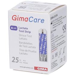 GIMA Strisce Lattato In Flaconcino Per Monitor Multiparametrico Gimaca