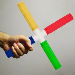 Reaction Training Four-Head Stick Exercise Equipment hand-eye coordination Improve Speed and Agility for All Ages Athletes
