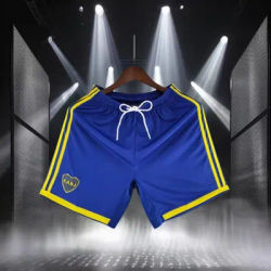 Boca Juniors Men's and Women's Sports Shorts Letter Printed Shorts Training Jogging Shorts Boxing