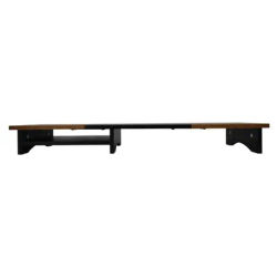 Support de moniteur double support de moniteur d'ordinateur polyvalent support de moniteur de bureau pour ordinateur portable imprimante TV