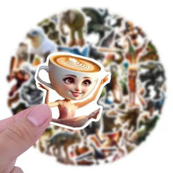 10/50/100PCS Funny Meme Abstract Animal Stickers Tung Tung Sahur Italian Brainrot Decals DIY Luggage Phone Cup Guitar Kid Toys