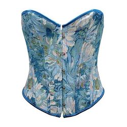 Retrò Vintage Medievale Rinascimento Corsetto Gilet Bustino Costume Per donna Celtico Fantasia Halloween Carnevale Mascherata Feste Casual Quotidiano LARP Adulti Corsetto