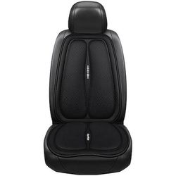 Cuscino universale per sedile auto quadrato, cuscino per schienale, cuscino per sedile auto per quattro stagioni, comodo, antistress, morbido e traspirante, cuscino universale per sedile auto, facile