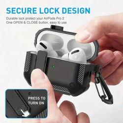 Custodia per auricolari con interruttore di lusso per AirPods Pro 2 1 Custodia protettiva Tecnologia di aspirazione magnetica Chiusura senza fili per Air Pods 3