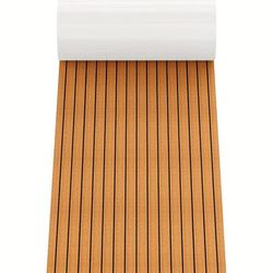 TEMU Eva Foam Boat Decking Flooring Teak Boat Deck Flooring Sea Deck Flooring Waterproof Boat Carpet Self-adhesive Vinyl Marine Decking Flooring Sheet