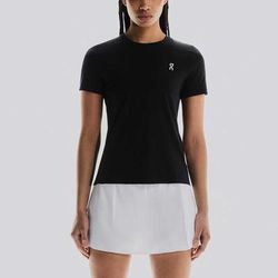 On Court-T Women's Tennis Apparel All Black