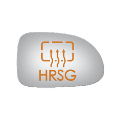 Burco Mirror Glass, Passenger Side, 90 Day Warranty 3238HRSG