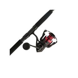 Penn Fishing Fierce IV Combo 5.6/1 Right/Left 5000 7ft. Rod Length Medium Heavy Power Fast Action 1 Piece Rod Black/Red FRCIV5000701MH