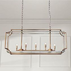 Haisley Linear Chandelier - Frontgate
