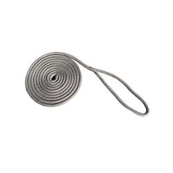 New England Ropes 5/8in x 25ft Nylon Double Braid Dock Line - Grey Grey 5058-20-00025