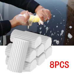8/4 pezzi cuscinetti per la pulizia Extra spessi spugna per gomma spugna PVA per la casa per tutte le superfici mobili da cucina detergente universale in pelle per auto