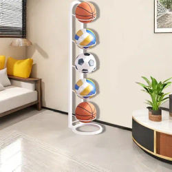 5-Layer Round Bottom Basketball Stand with Bold Style