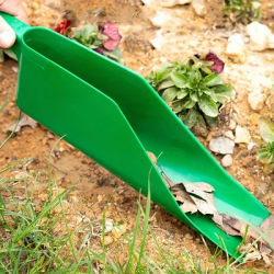1Pc Gardening Digging Vegetables Shovel Leaf Cleaning Tool Large Capacity Multipurpose Shovel Gardening Supplie
