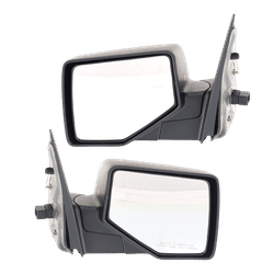 JC Whitney Mirror Textured Black, Driver & Passenger Side, 1-year limited warranty SET-JFD97ER
