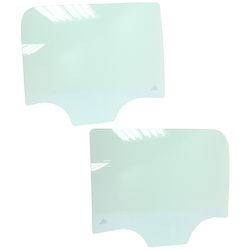 JC Whitney Door Glass, Rear, Driver & Passenger Side, 1-year unlimited-mileage warranty SET-JRC48130001