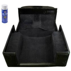 Rugged Ridge Carpet Kit Black Deluxe Series, Front, 5-year limited warranty 13695.01