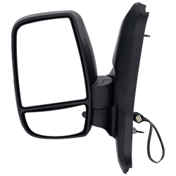 JC Whitney Mirror Textured Black, Driver Side, 1-year limited warranty JFD541EL
