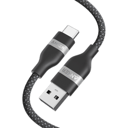 Anker USB-A to USB-C Cable (3 ft, Upcycled-Braided)