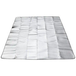 Outdoor Double-sided Moisture-proof Aluminum Foil Foam Pad Waterproof Insulating Foil Mat Picnic Mat Camping Mat for Camping