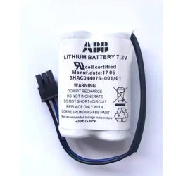3HAC044075-001/01 Attrezzatura SMB robot da 7,2 V LS17500-2 Batteria non ricaricabile