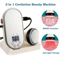 80K Ultrasonic Cavitation Remove Slimming Machine Red Light Therapy Anti-cellulite Massager Lose Weight For Body Skin Tightening