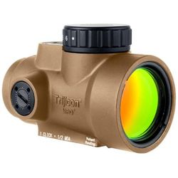 Trijicon MRO SD 1x25mm Reflex Green Dot Sight 2.0 MOA Adjustable Green Dot Anodized Coyote Brown MRO-C-2200346