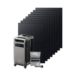 Anker SOLIX F3800 Plus + 10-Circuit Manual Transfer Switch + 8× 440W Solar Panel