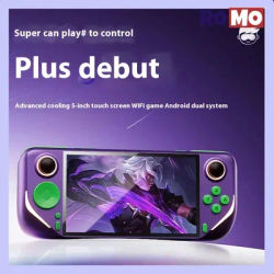 New E6 Plus RK3566 2024 Palm Game 5.0-inch Touch Android Open Source Dual System Support Official Authorization Supports WiFi