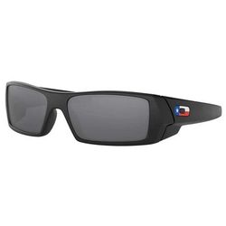 Oakley Gascan Sunglasses - Matte Black / Black Iridium Polarized Texas Flag Matte Black/Black Texas