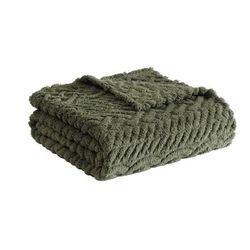 Declan Green Throw Blanket