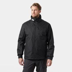 Helly Hansen Men's Crew Hooded Pile Jacket Black 2XL