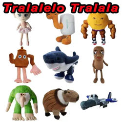 26 style Tralalelo Tralala peluche Tungtung italien Brainrot Al Tralalero Tralala peluche poupée peluche doux oreiller jouets personnalisés
