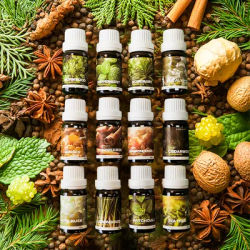 12Types Natural Plant Essential Oils Premium Grade Essential Oils skinCare Essential Oils For Diffuser Skin Candles