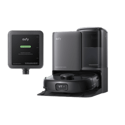 eufy Robot Vacuum Omni E25 + Cleaning Solution Black