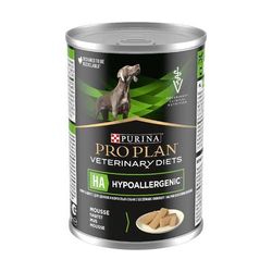 24x400g Mousse HA Hypoallergenic Canine Veterinary Diets Pro Plan Purina Wet Dog Food
