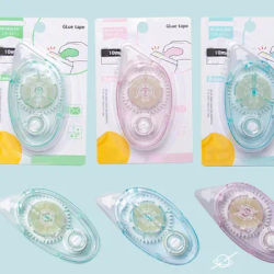 10m*8mm Strong Double Sided Adhesive Glue Tape DIY Scrapbooking Office Stationery Supplies High Viscosity Roller Tape