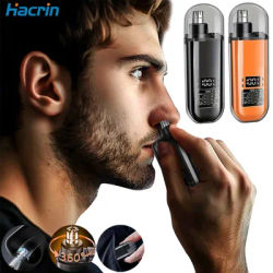 Electric Ear and Nose Hair Trimmer Mini Portable Nose Hair Clipper USB Rechargeable Professional Painless Nose Hair Remover
