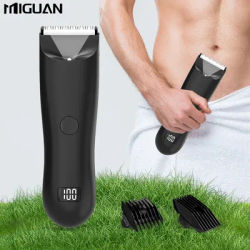 Men's Body Trimmer, Electric Shaver, Electric Inguinal And Hair Trimmer, Ceramic Blade Male Hygiene Shaver