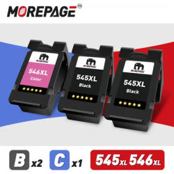 545XL Ink Cartridge Replacement For Canon 545 546 XL Compatible Pixma MG3053 MX490 MX494 MX495 Printer PG545 CL546