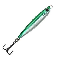 P-Line Haruki Jig Jigging Spoon - Chrome Blue Chartreuse
