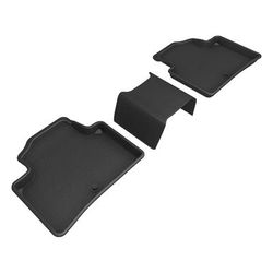 3D Mats USA Floor Made of Rubber Black Molded Liner, Limited Warranty L1GS01121509