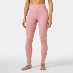 Helly Hansen Women's Lifa Merino Midweight Base Layer Trousers Pink S