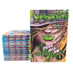 Steel Ball Run Manga Book Vol.1-12 JOJO's Bizarre Adventure Part7 Japanese Youth Comic Books English Manga Books