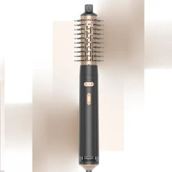 2 in 1 Hair Dryer Brush Rotating Blow Dryer Brush Hot Air Styler Electric Hairdryer Hot Air Spin Brush Set Curling Iron Comb