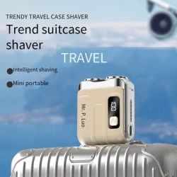 Electric shaver Portable Travel Home Mini shaver Digital Display Dual Blade Rechargeable Razor